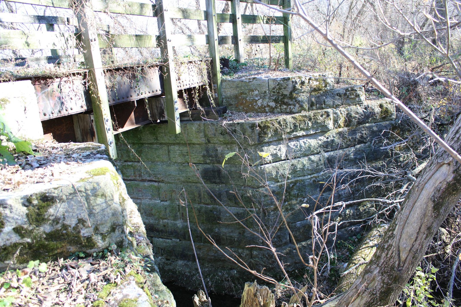East abutment